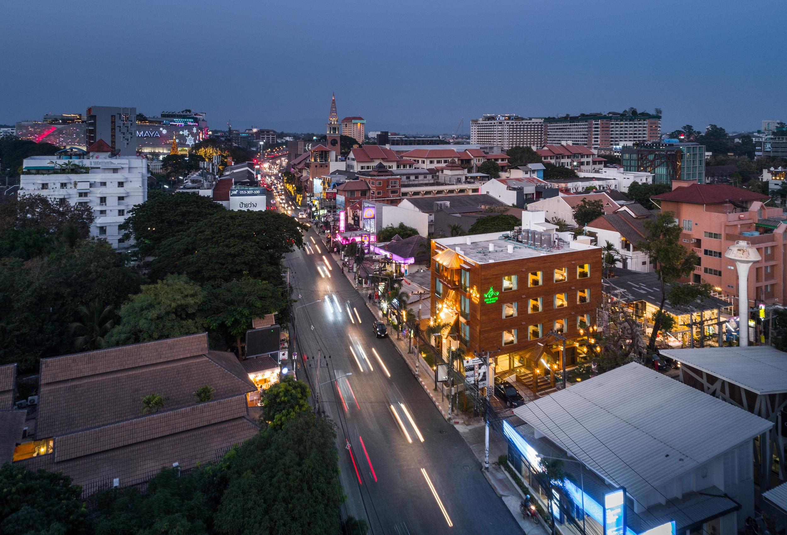 Peak Nimman Prestige Hotel Chiang Mai Exterior foto